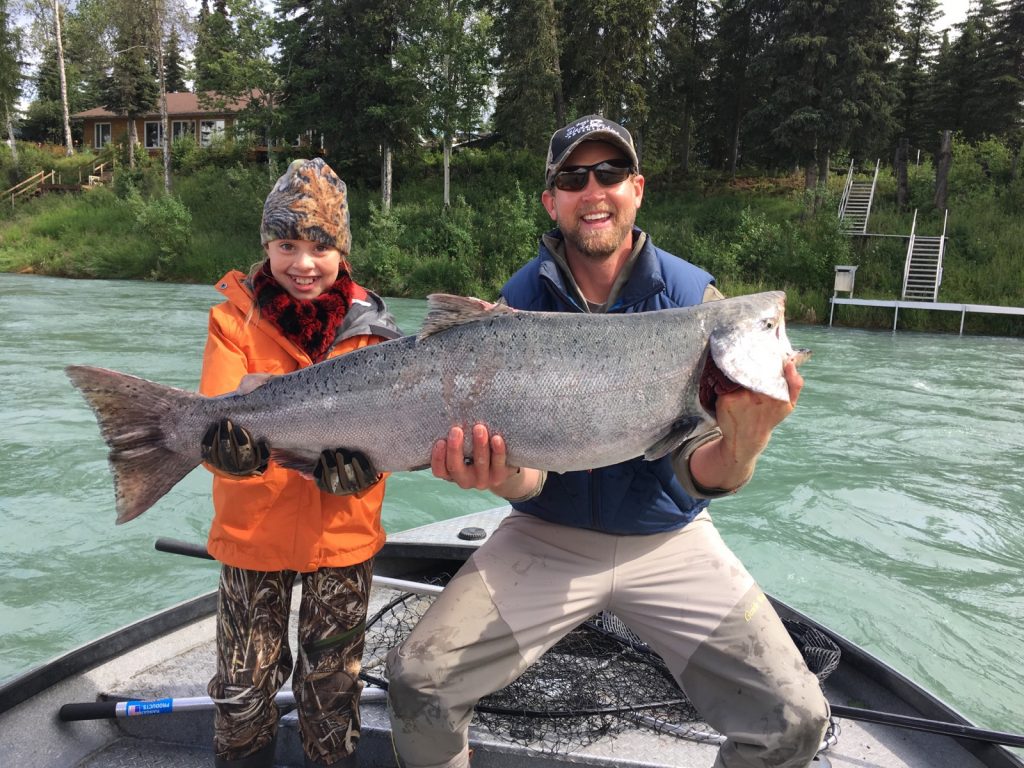 king salmon fishing - alaskan fishing adventures