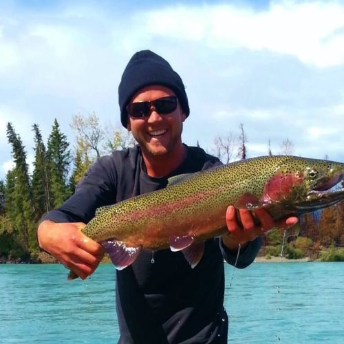 Man with a fish