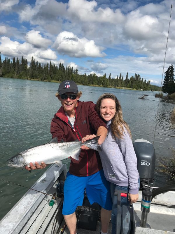 Silver Salmon Fishing